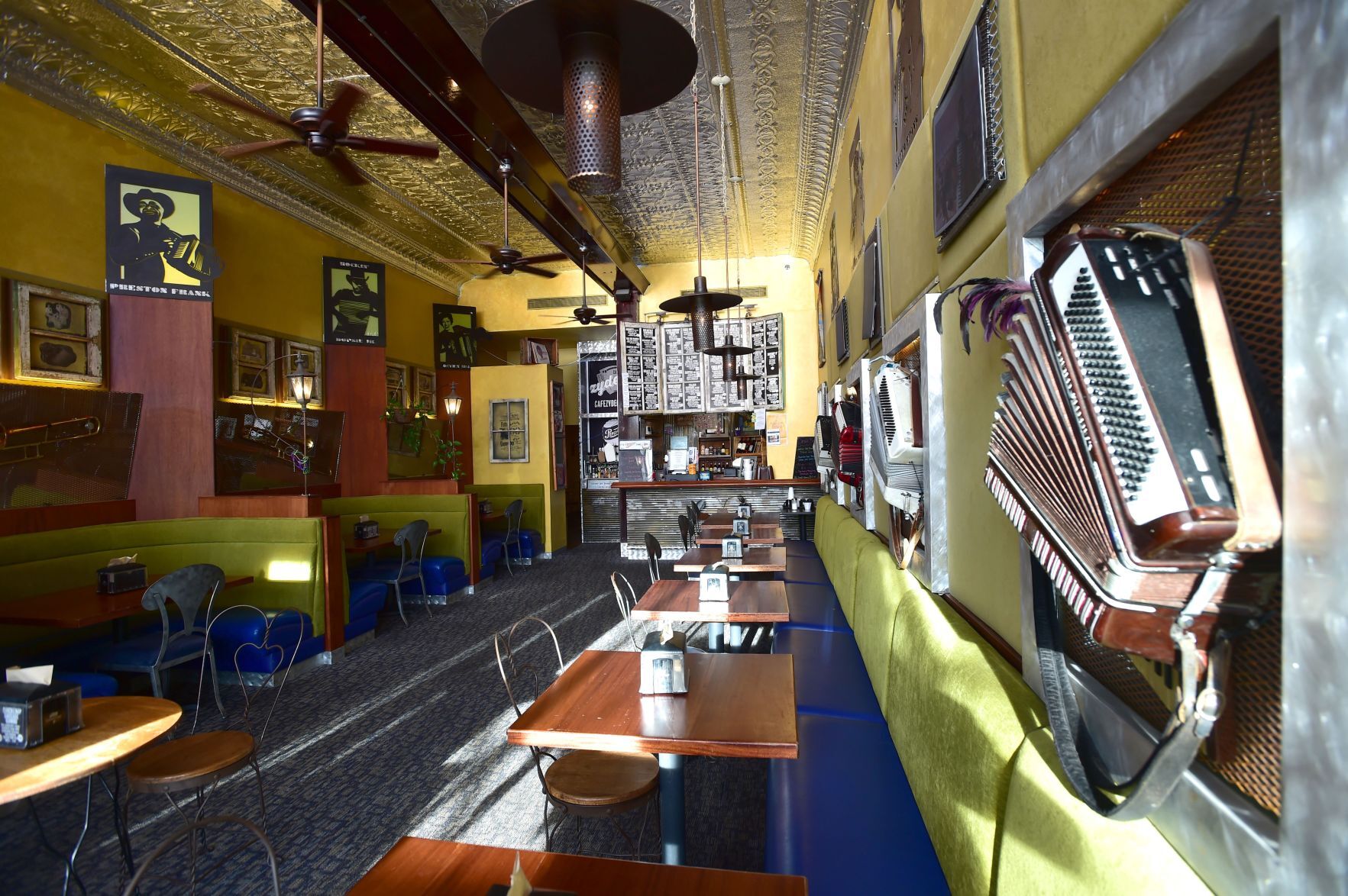 Inside Cafe Zydeco